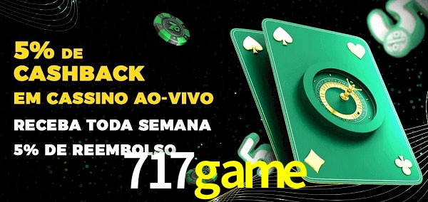 Promoções do cassino ao Vivo 717game
